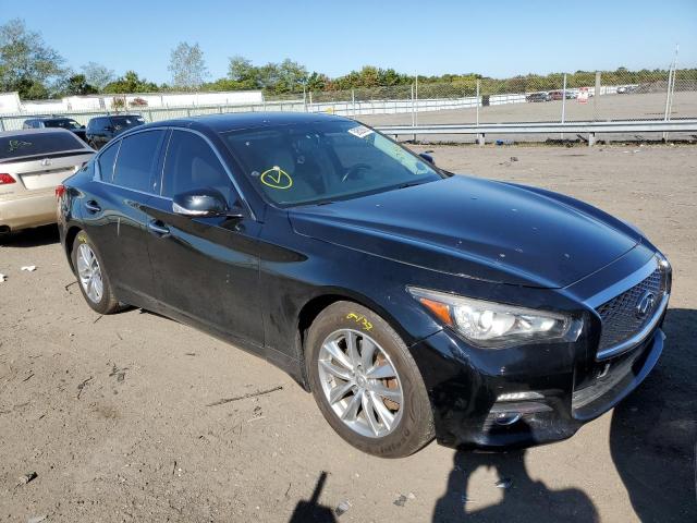 INFINITI Q50 BASE 2014 with VIN JN1BV7AR8EM705373 - Photo from auction