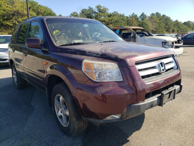 HONDA PILOT EXL 2008 with VIN 5FNYF18578B013865 - Photo from auction