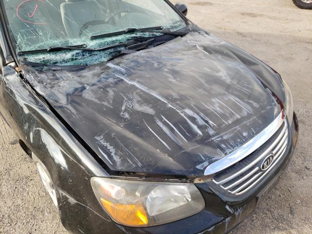 Photo 9 from auction – 2009 KIA SPECTRA EX with VIN KNAFE221095616226
