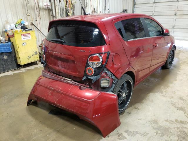 Photo 4 from auction – 2012 CHEVROLET SONIC LT with VIN 1G1JC6SH0C4113034