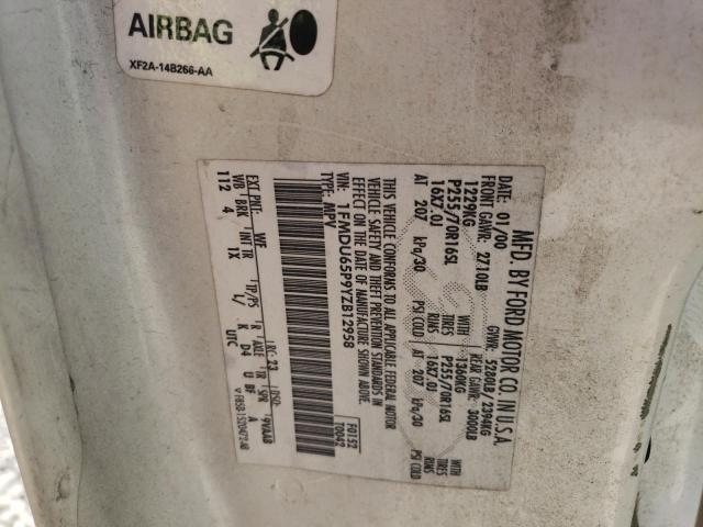 Photo 10 from auction – 2000 FORD EXPLORER L with VIN 1FMDU65P9YZB12958