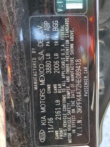 Photo 10 from auction – 2017 KIA FORTE LX with VIN 3KPFK4A72HE089418