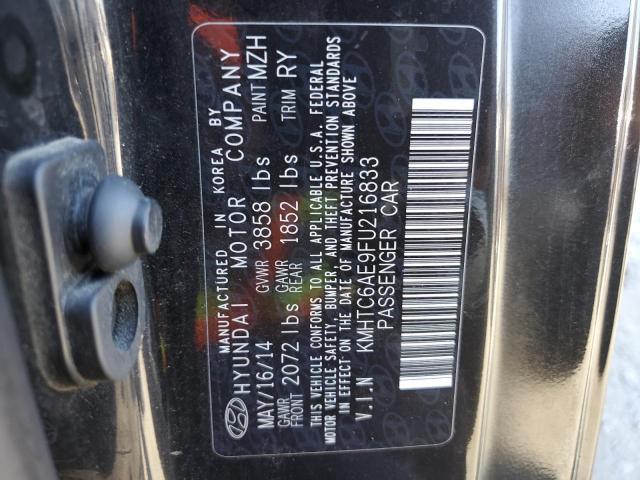 Photo 10 from auction – 2015 HYUNDAI VELOSTER T with VIN KMHTC6AE9FU216833