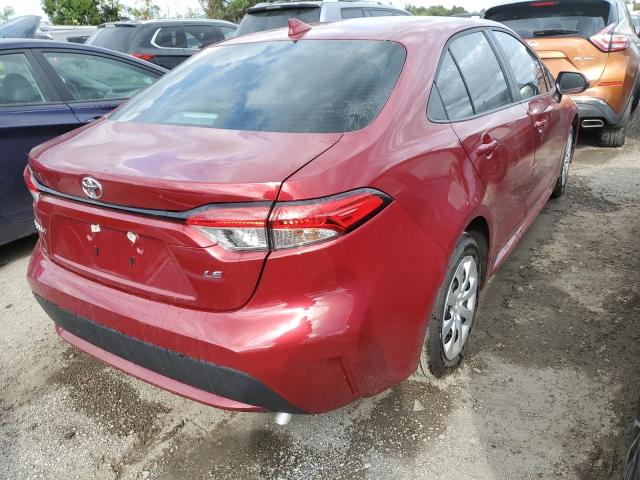 Photo 4 from auction – 2022 TOYOTA COROLLA LE with VIN 5YFEPMAE7NP324904