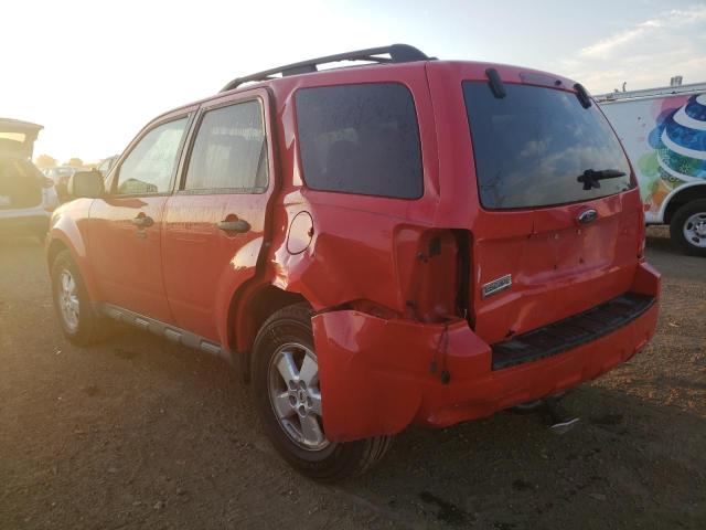Photo 3 from auction – 2009 FORD ESCAPE with VIN 1FMCU03769KA03525