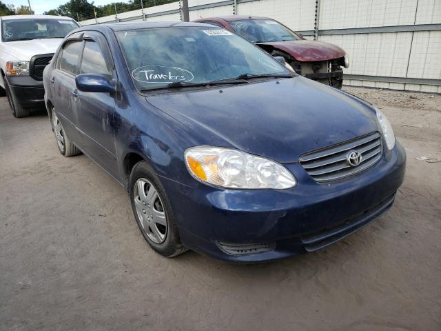 TOYOTA COROLLA CE 2003 with VIN 1NXBR32E23Z035852 - Photo from auction