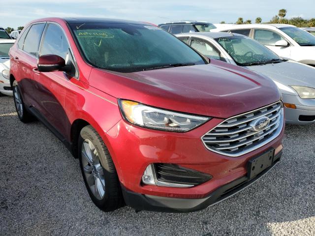 FORD EDGE TITAN 2019 with VIN 2FMPK3K95KBC58064 - Photo from auction