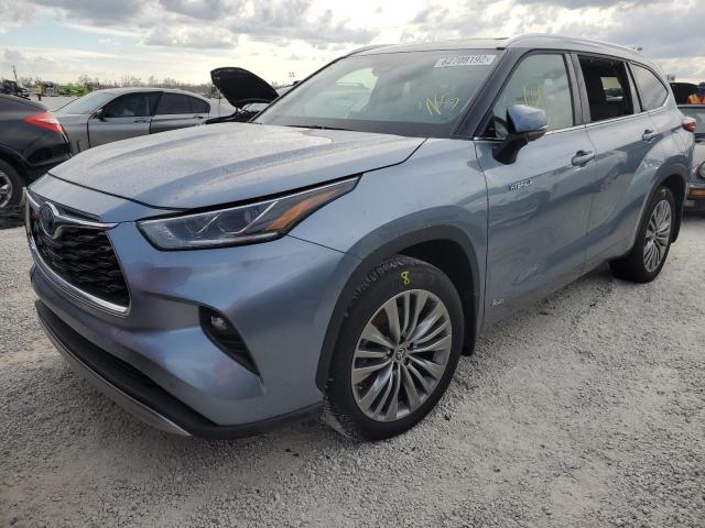 Photo 2 from auction – 2021 TOYOTA HIGHLANDER with VIN 5TDEBRCH2MS065618