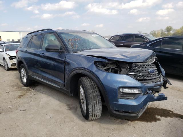 FORD EXPLORER X 2020 with VIN 1FMSK7DH6LGC50345 - Photo from auction