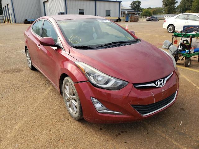 HYUNDAI ELANTRA SE 2016 with VIN 5NPDH4AE2GH763081 - Photo from auction
