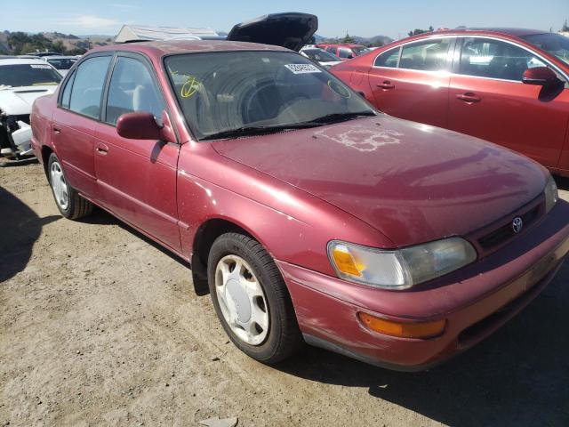 TOYOTA COROLLA DX 1996 with VIN JT2BB02E3T0113756 - Photo from auction