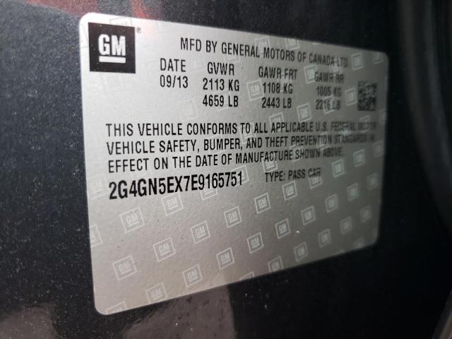 Photo 10 from auction – 2014 BUICK REGAL PREM with VIN 2G4GN5EX7E9165751