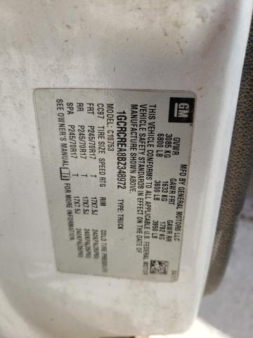 Photo 10 from auction – 2011 CHEVROLET silverado with VIN 1GCRCREA8BZ348972