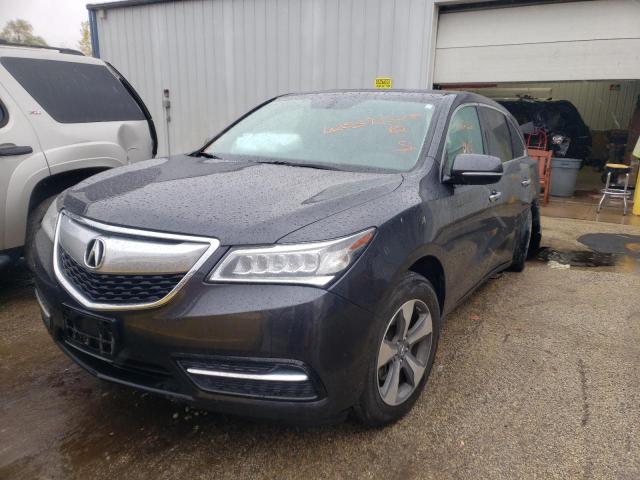 Photo 2 from auction – 2016 ACURA MDX with VIN 5FRYD4H23GB045335