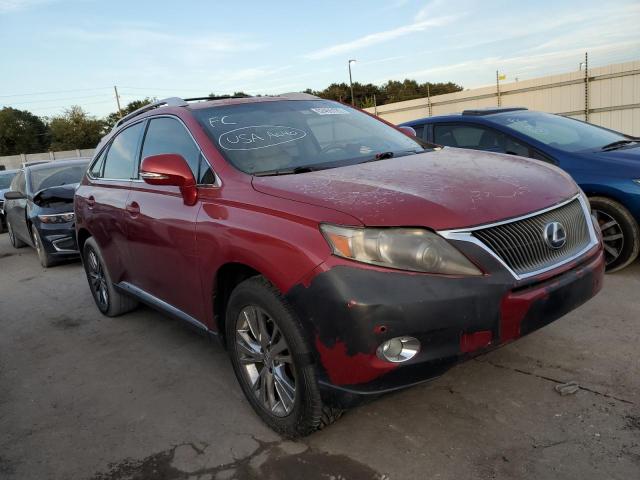 LEXUS RX 450 2010 with VIN JTJZB1BA4A2002284 - Photo from auction