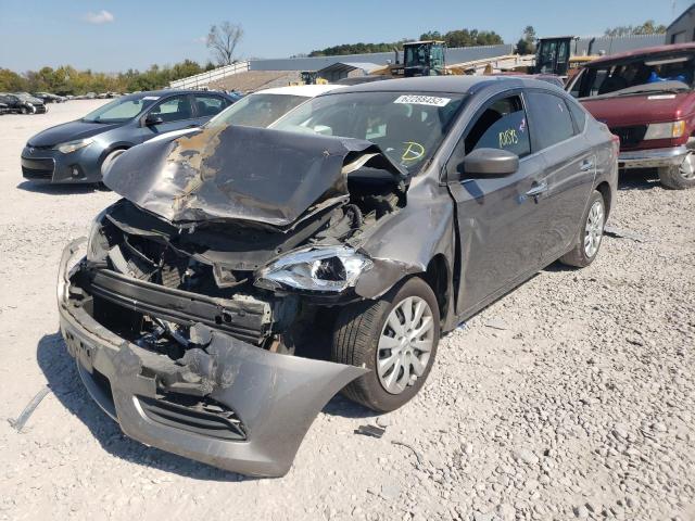 Photo 2 from auction – 2015 NISSAN SENTRA S with VIN 3N1AB7APXFL668762