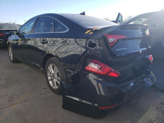 Photo 3 from auction – 2017 HYUNDAI SONATA SE with VIN 5NPE24AF9HH596203