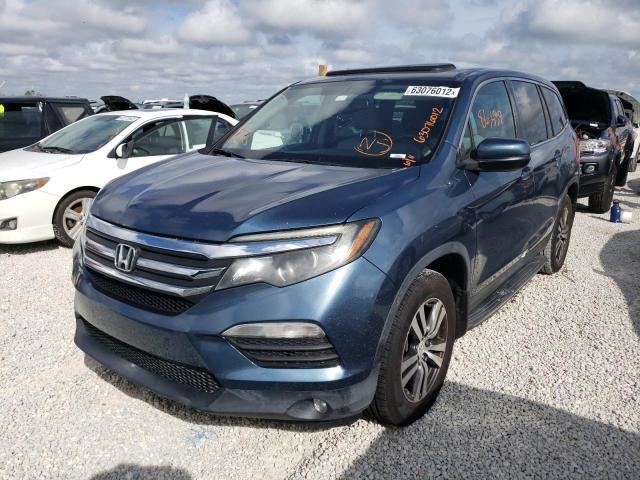 Photo 2 from auction – 2016 HONDA PILOT EXLN with VIN 5FNYF6H79GB091240