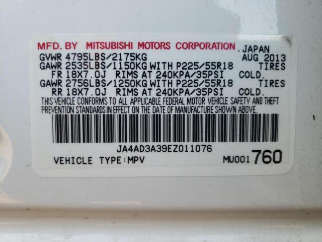 Photo 10 from auction – 2014 MITSUBISHI OUTLANDER with VIN JA4AD3A39EZ011076