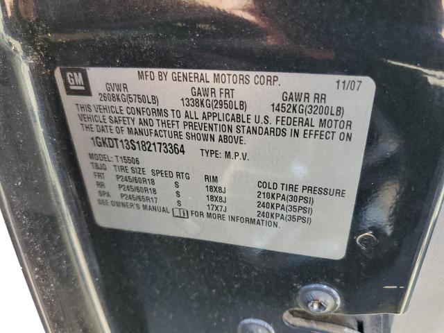 Photo 10 from auction – 2008 GMC ENVOY with VIN 1GKDT13S182173364