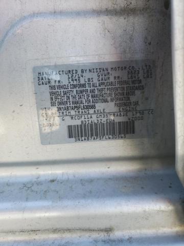 Photo 10 from auction – 2015 NISSAN SENTRA S with VIN 3N1AB7AP5FL630565