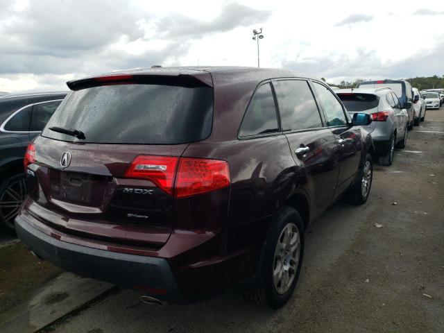 Photo 4 from auction – 2009 ACURA MDX TECHNO with VIN 2HNYD28409H534452