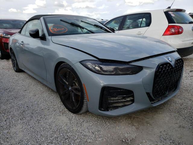BMW 430I 2022 with VIN WBA23AT07NCJ30278 - Photo from auction