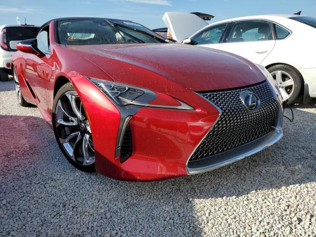 LEXUS LC 500 2021 with VIN JTHKPAAY3MA102406 - Photo from auction