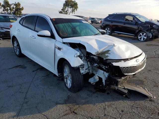 KIA OPTIMA EX 2016 with VIN 5XXGU4L32GG006228 - Photo from auction