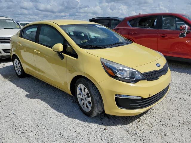 KIA RIO LX 2016 with VIN KNADM4A38G6599109 - Photo from auction