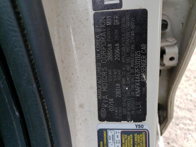Photo 10 from auction – 2015 KIA FORTE LX with VIN KNAFK4A67F5311125