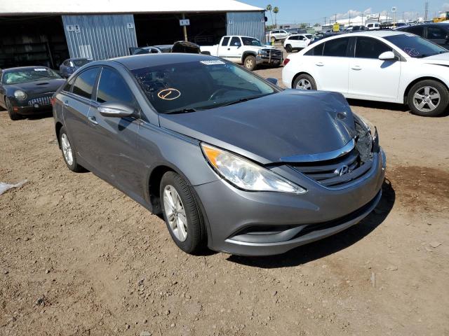 HYUNDAI SONATA GLS 2014 with VIN 5NPEB4AC7EH931279 - Photo from auction