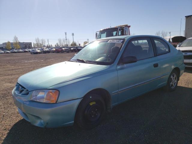 Photo 2 from auction – 2001 HYUNDAI ACCENT BAS with VIN KMHCG35G11U109623