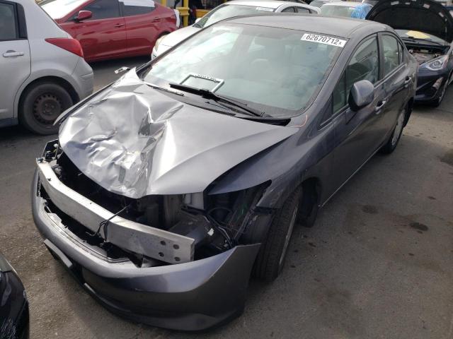 Photo 2 from auction – 2012 HONDA CIVIC HF with VIN 2HGFB2F60CH321548