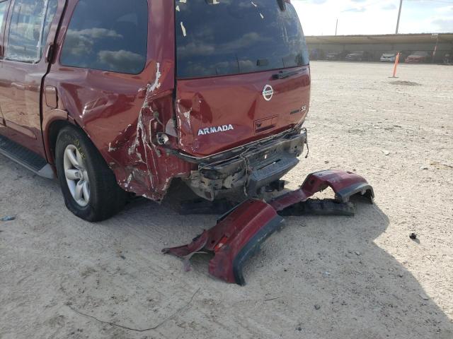 Photo 9 from auction – 2008 NISSAN ARMADA SE with VIN 5N1BA08D38N627833