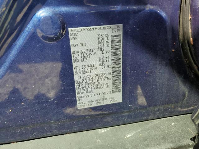 Photo 10 from auction – 2020 NISSAN ROGUE S with VIN 5N1AT2MT0LC760973