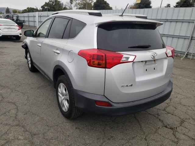 Photo 3 from auction – 2015 TOYOTA RAV4 LE with VIN JTMZFREV7FJ051416