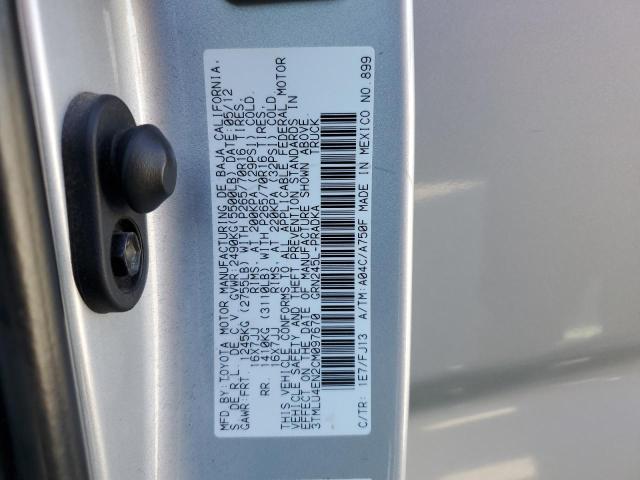Photo 10 from auction – 2012 TOYOTA TACOMA DOU with VIN 3TMLU4EN2CM097670