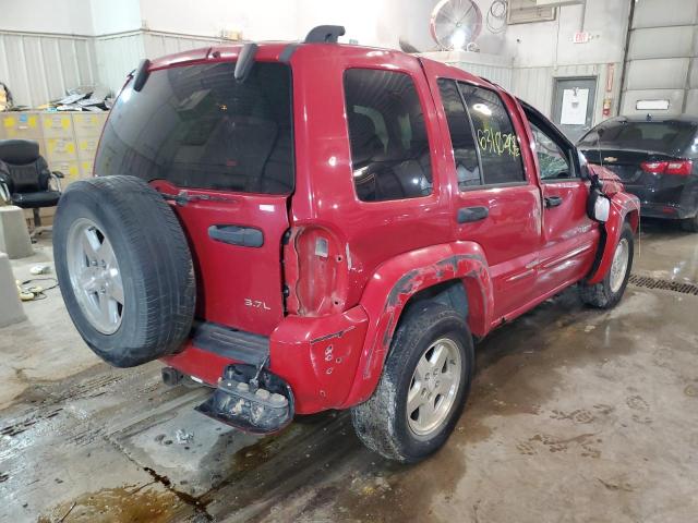 Photo 4 from auction – 2003 JEEP LIBERTY LI with VIN 1J4GL58K83W508009