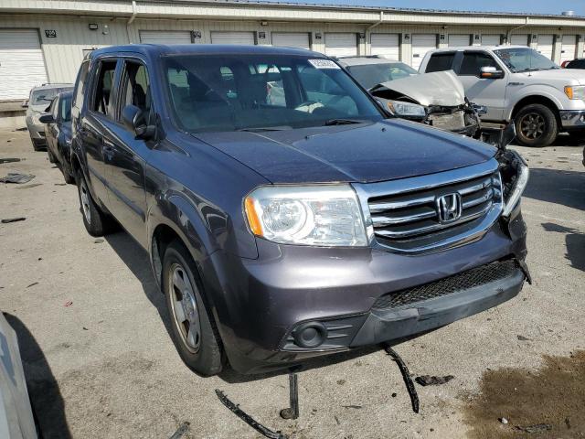 HONDA PILOT LX 2015 with VIN 5FNYF4H23FB045300 - Photo from auction