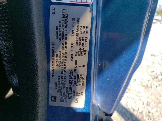 Photo 10 from auction – 2012 GMC CANYON SLE with VIN 1GTE5MFE8C8145228