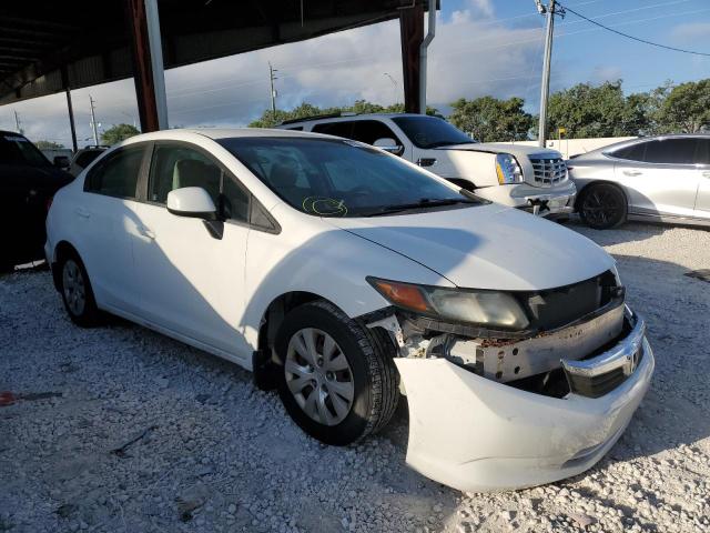 HONDA CIVIC LX 2012 with VIN 2HGFB2F50CH564252 - Photo from auction