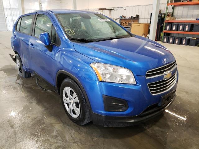 CHEVROLET TRAX LS 2016 with VIN KL7CJKSBXGB710376 - Photo from auction