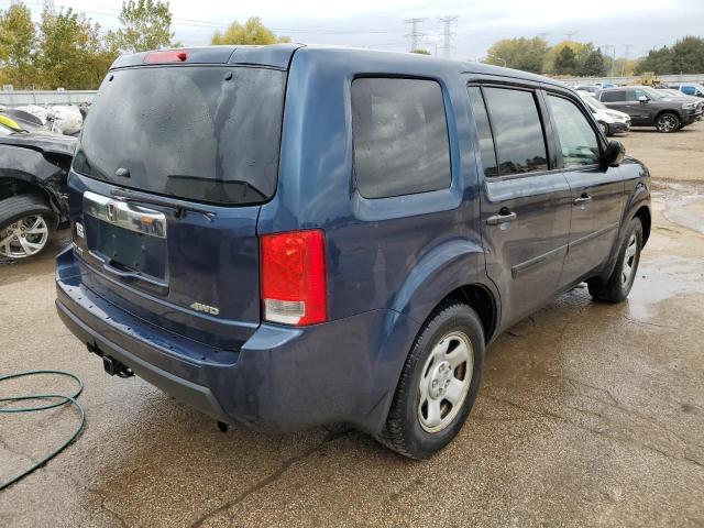 Foto 4 de la subasta – 2011 HONDA PILOT LX con VIN 5FNYF4H21BB022446
