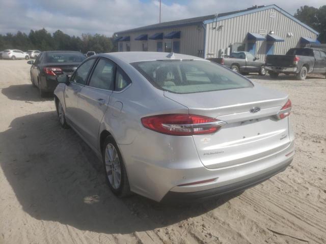 Photo 3 from auction – 2019 FORD FUSION SE with VIN 3FA6P0LU7KR206090