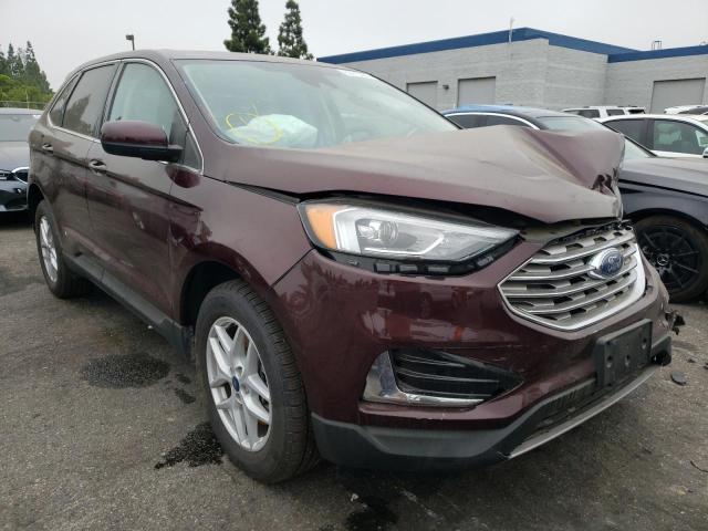 FORD EDGE SEL 2022 مع رقم تعريف المركبة 2FMPK4J93NBA30205 - صورة من المزاد