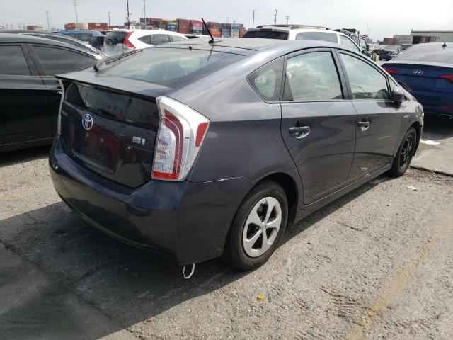 Photo 4 from auction – 2014 TOYOTA PRIUS with VIN JTDKN3DU2E1760182