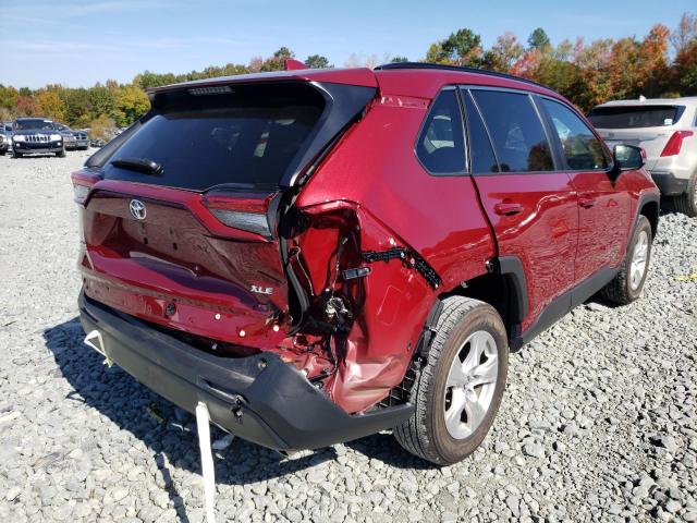 Photo 4 from auction – 2021 TOYOTA RAV4 XLE with VIN 2T3W1RFV7MC088529