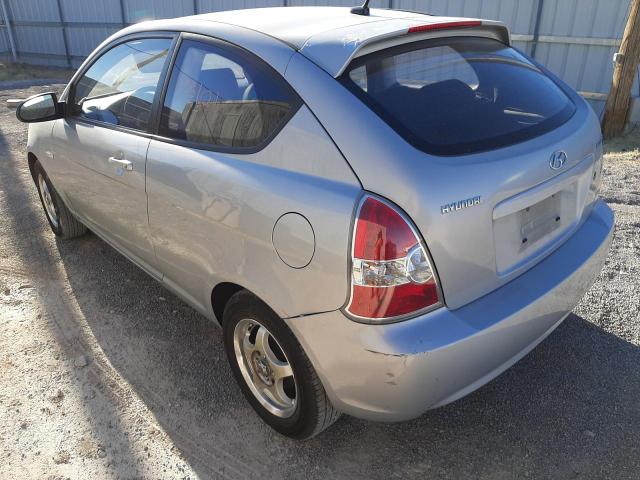 Photo 3 from auction – 2008 HYUNDAI ACCENT GS with VIN KMHCM36C78U098111