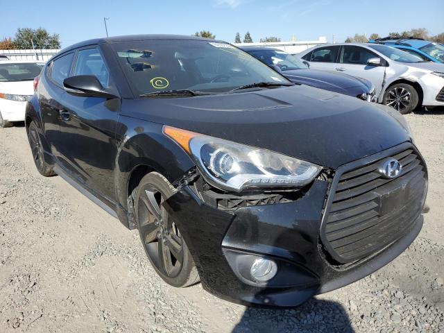 HYUNDAI VELOSTER T 2015 with VIN KMHTC6AE9FU216833 - Photo from auction